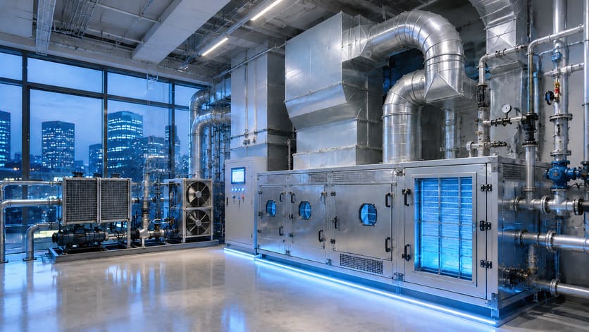 Автоматизация вентиляции и кондиционирования (HVAC) бизнес-центра